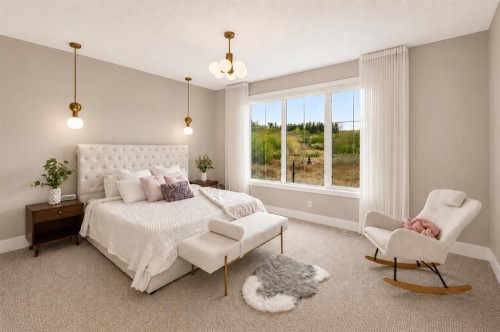 148 Crestridge Terrace Sw, Calgary, AB - Indoor Photo Showing Bedroom