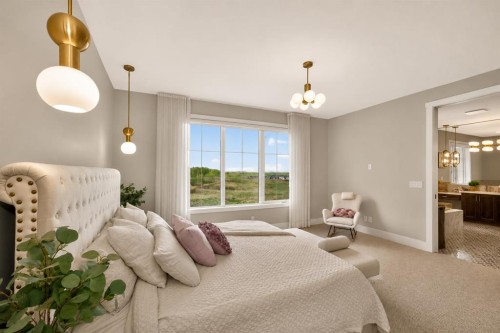 148 Crestridge Terrace Sw, Calgary, AB - Indoor Photo Showing Bedroom