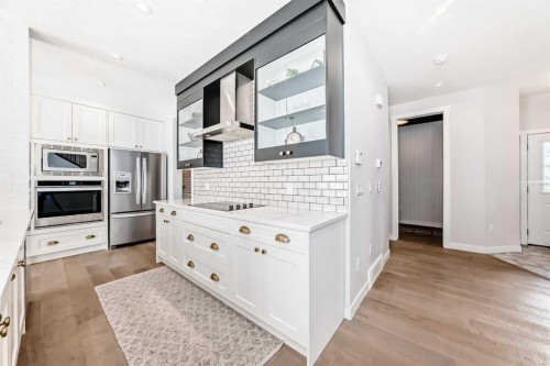 420 Legacy View Se, Calgary, AB - Indoor Photo Showing Kitchen With Stainless Steel Kitchen