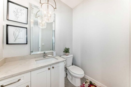 420 Legacy View Se, Calgary, AB - Indoor Photo Showing Bathroom