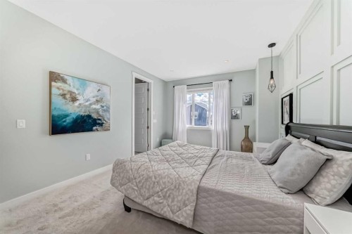 420 Legacy View Se, Calgary, AB - Indoor Photo Showing Bedroom
