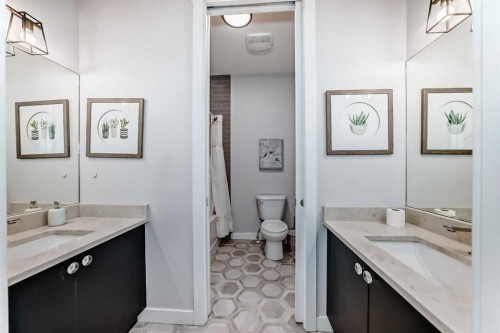 420 Legacy View Se, Calgary, AB - Indoor Photo Showing Bathroom