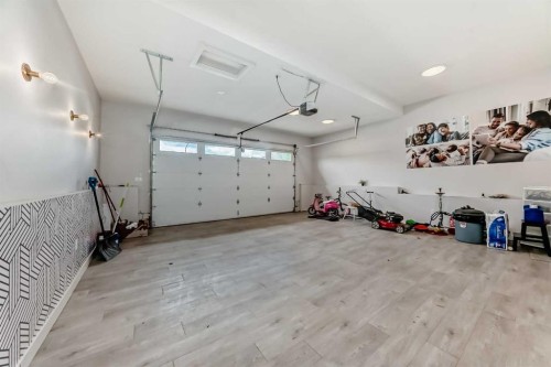 420 Legacy View Se, Calgary, AB - Indoor Photo Showing Garage