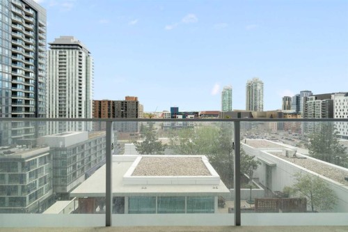 1006-519 Riverfront Avenue Se, Calgary, AB - Outdoor With Balcony