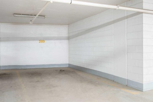 1006-519 Riverfront Avenue Se, Calgary, AB - Indoor Photo Showing Garage
