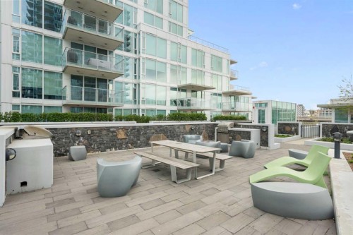 1006-519 Riverfront Avenue Se, Calgary, AB - Outdoor With Balcony