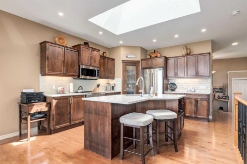 38 Kincora Terrace Nw, Calgary, AB - Indoor Photo Showing Kitchen With Stainless Steel Kitchen With Upgraded Kitchen