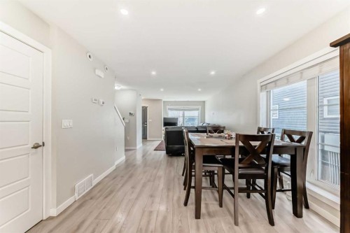 228 Red Embers Way Ne, Calgary, AB - Indoor Photo Showing Dining Room