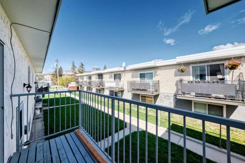 3-4503 75 Street Nw, Calgary, AB - Outdoor With Balcony With Exterior