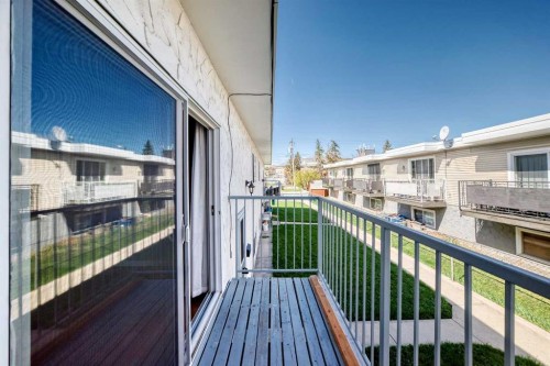3-4503 75 Street Nw, Calgary, AB - Outdoor With Balcony With Exterior