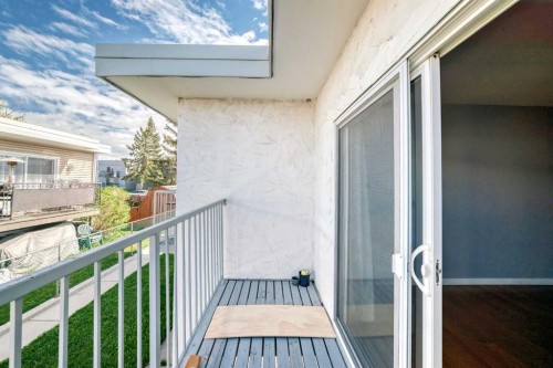 3-4503 75 Street Nw, Calgary, AB - Outdoor With Balcony With Exterior