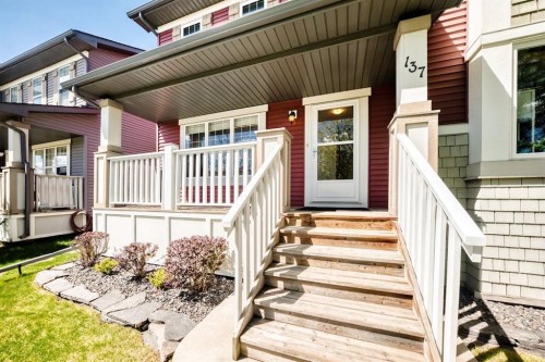 137 Eversyde Boulevard Sw, Calgary, AB - Outdoor With Deck Patio Veranda With Exterior
