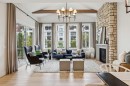 22 Mahogany Cove Se, Calgary, AB  - Indoor Photo Showing Living Room With Fireplace 