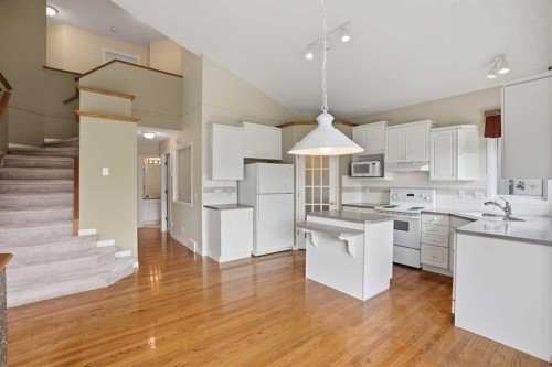 12 Citadel Park Nw, Calgary, AB - Indoor Photo Showing Kitchen With Double Sink