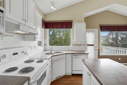 12 Citadel Park Nw, Calgary, AB - Indoor Photo Showing Kitchen With Double Sink
