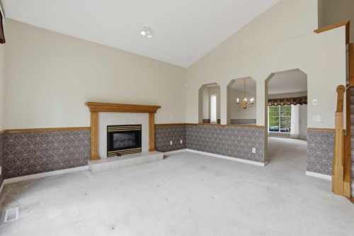 12 Citadel Park Nw, Calgary, AB - Indoor With Fireplace