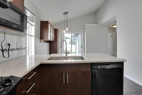 42 Harvest Rose Circle Ne, Calgary, AB - Indoor Photo Showing Kitchen With Double Sink