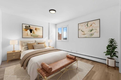 903-1107 15 Avenue Sw, Calgary, AB - Indoor Photo Showing Bedroom