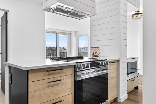 903-1107 15 Avenue Sw, Calgary, AB - Indoor Photo Showing Kitchen