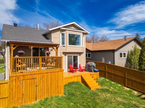 235 Deerview Drive Se, Calgary, AB - Outdoor With Deck Patio Veranda With Exterior