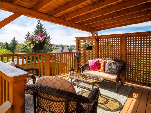 235 Deerview Drive Se, Calgary, AB - Outdoor With Deck Patio Veranda With Exterior