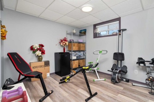 4923 51 Avenue, Holden, AB - Indoor Photo Showing Gym Room