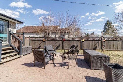 4923 51 Avenue, Holden, AB - Outdoor With Deck Patio Veranda With Exterior