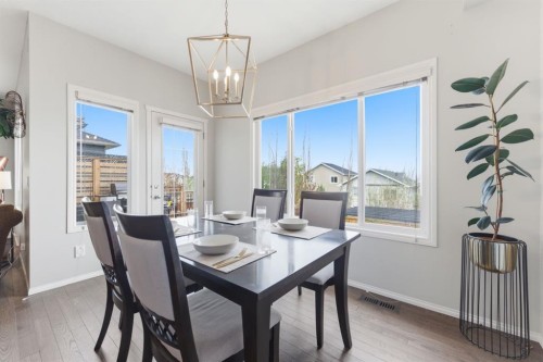 138 Bridlerange Place Sw, Calgary, AB - Indoor Photo Showing Dining Room
