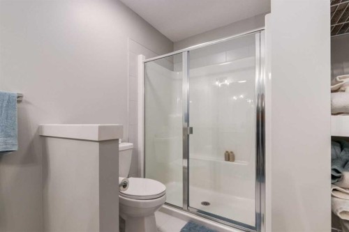 52 Mill Road, Cochrane, AB - Indoor Photo Showing Bathroom