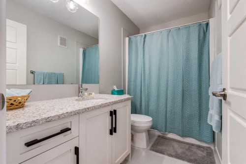 52 Mill Road, Cochrane, AB - Indoor Photo Showing Bathroom
