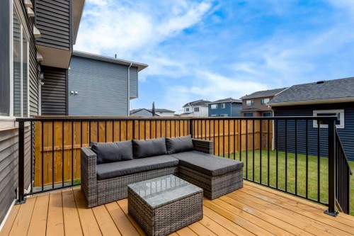 52 Mill Road, Cochrane, AB - Outdoor With Deck Patio Veranda With Exterior