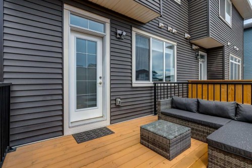 52 Mill Road, Cochrane, AB - Outdoor With Deck Patio Veranda With Exterior