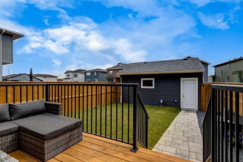 52 Mill Road, Cochrane, AB - Outdoor With Deck Patio Veranda With Exterior