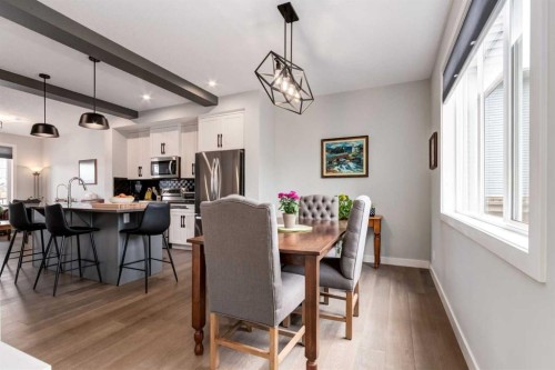 52 Mill Road, Cochrane, AB - Indoor Photo Showing Dining Room