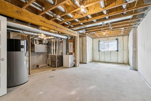 201 Vantage Drive, Cochrane, AB - Indoor Photo Showing Basement
