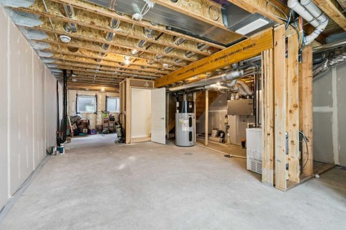 201 Vantage Drive, Cochrane, AB - Indoor Photo Showing Basement