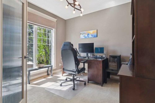 24 Auburn Sound Crescent Se, Calgary, AB - Indoor Photo Showing Office