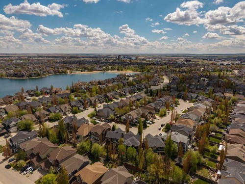 24 Auburn Sound Crescent Se, Calgary, AB - Outdoor With Body Of Water With View