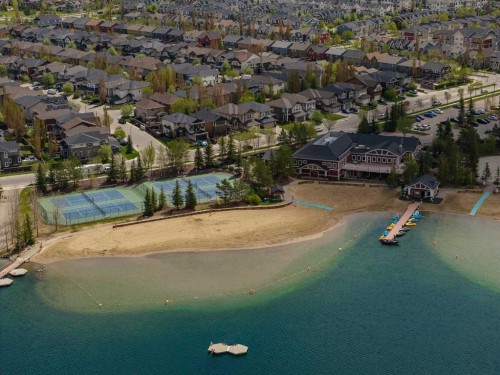 24 Auburn Sound Crescent Se, Calgary, AB - Outdoor With Body Of Water With View