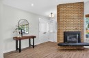 332 Wascana Crescent Se, Calgary, AB  - Indoor Photo Showing Living Room With Fireplace 