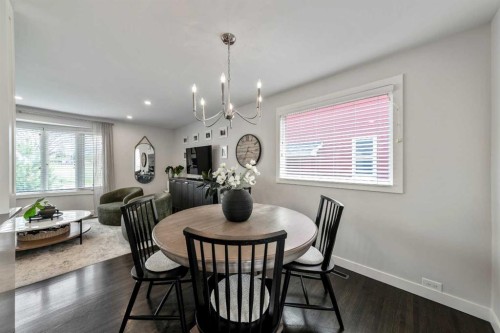 6007 34 Street Sw, Calgary, AB - Indoor Photo Showing Dining Room