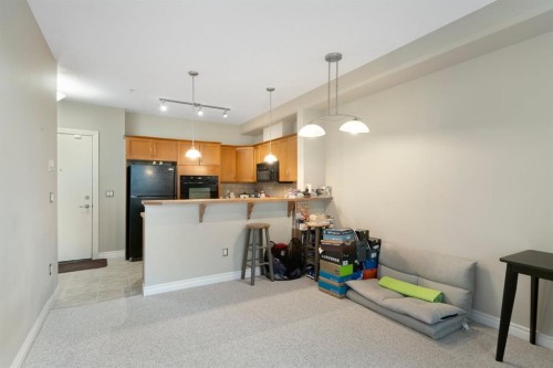 204-3111 34 Avenue Nw, Calgary, AB - Indoor Photo Showing Kitchen