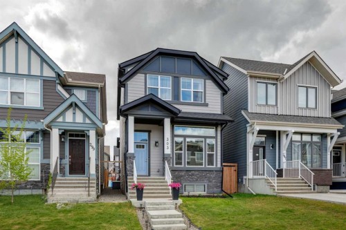 303 Masters Row Se, Calgary, AB - Outdoor With Facade