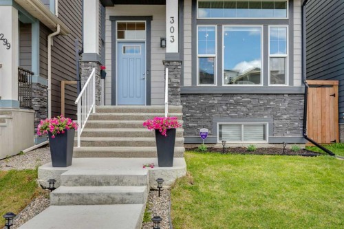 303 Masters Row Se, Calgary, AB - Outdoor With Facade