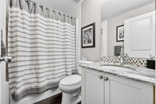 31 Kingston View Se, Airdrie, AB - Indoor Photo Showing Bathroom