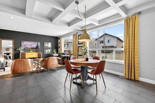 31 Kingston View Se, Airdrie, AB - Indoor Photo Showing Dining Room