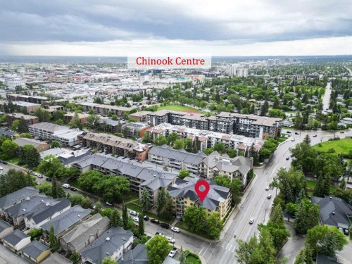 306-735 56 Avenue Sw, Calgary, AB - Outdoor With View