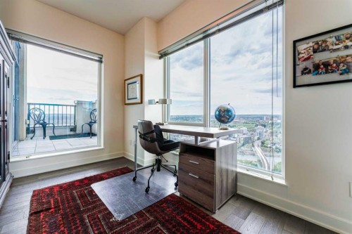 3402-930 6 Avenue Sw, Calgary, AB - Indoor Photo Showing Office