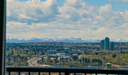 3402-930 6 Avenue Sw, Calgary, AB - Outdoor With View