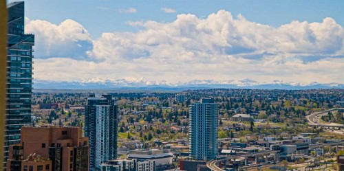 3402-930 6 Avenue Sw, Calgary, AB - Outdoor With View